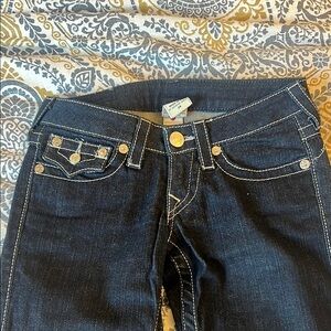 True Religion low rise jeans